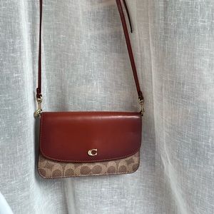 COACH Coated Canvas Signature Logo Hayden Crossbody Bag